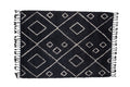 David ullmatta 300x200 cm svart/vit