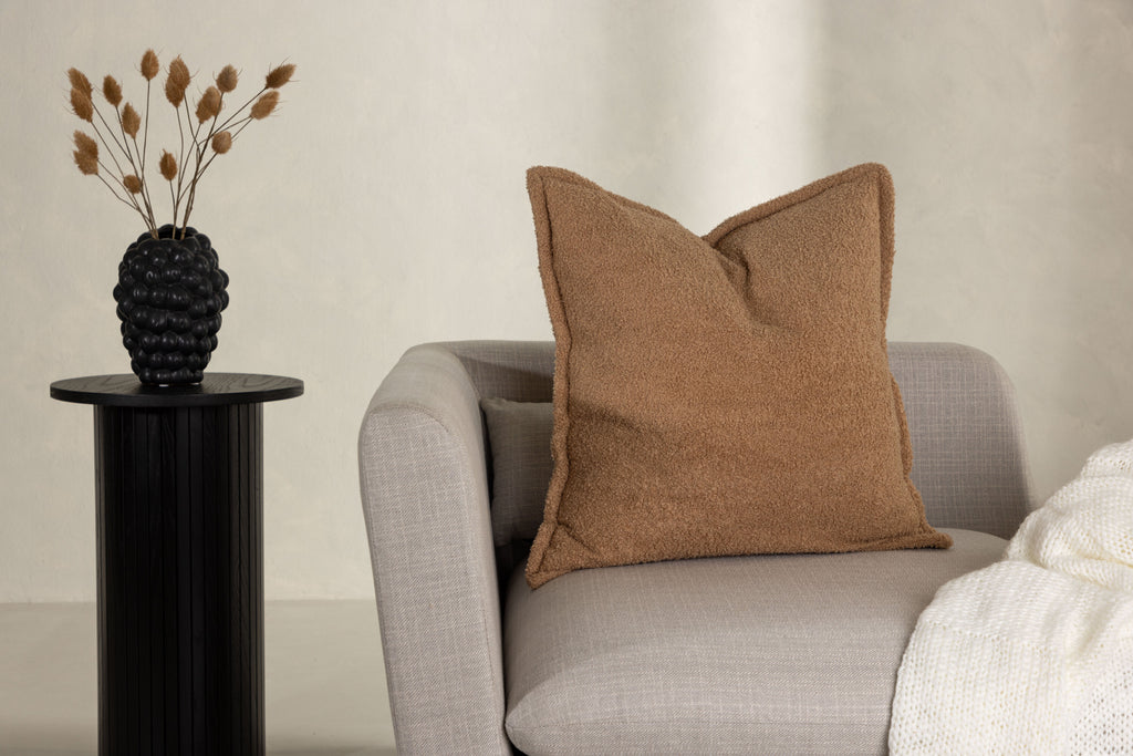 Tuva kuddfodral 60x60 cm beige teddy
