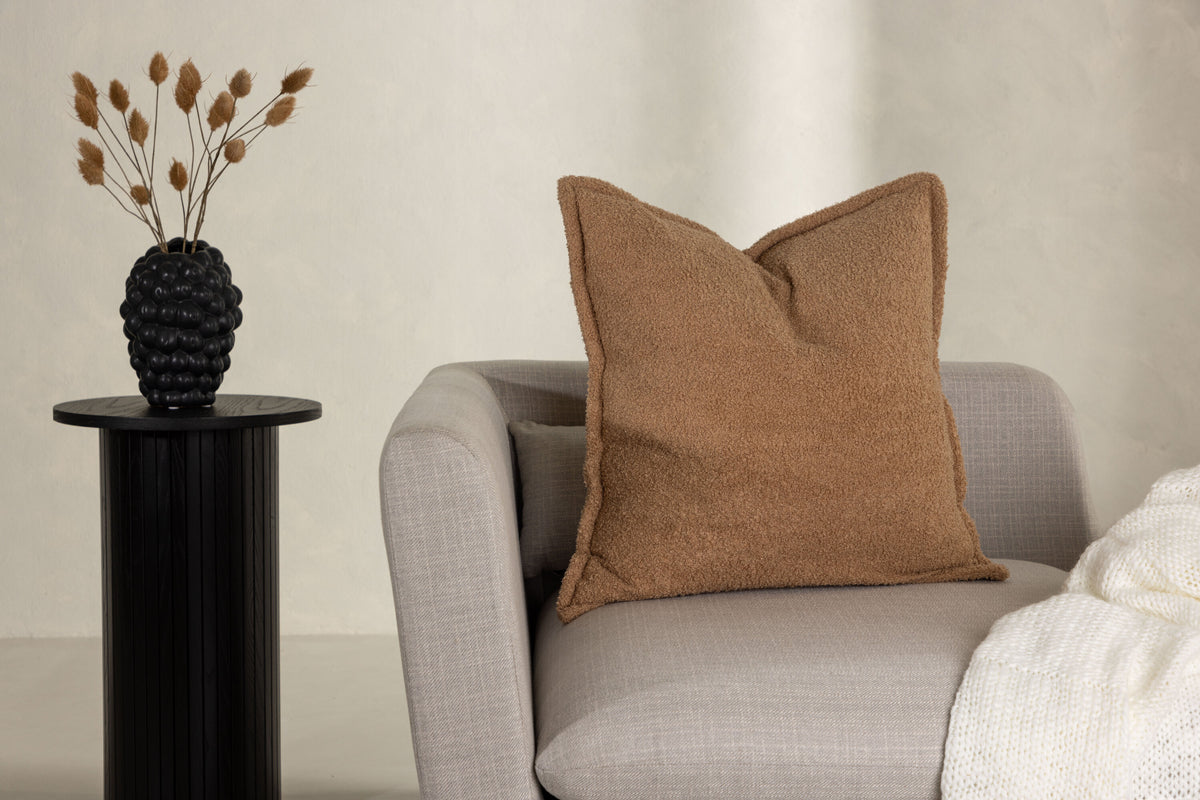 Tuva kuddfodral 60x60 cm beige teddy