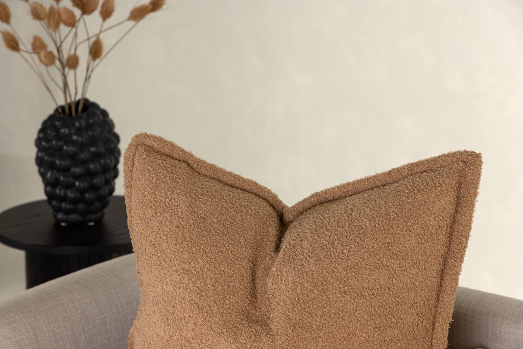 Tuva kuddfodral 60x60 cm beige teddy