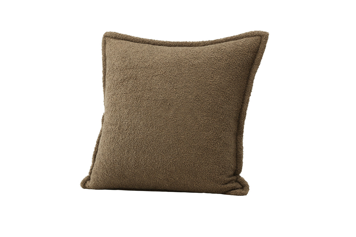 Tuva kuddfodral 60x60 cm brun teddy