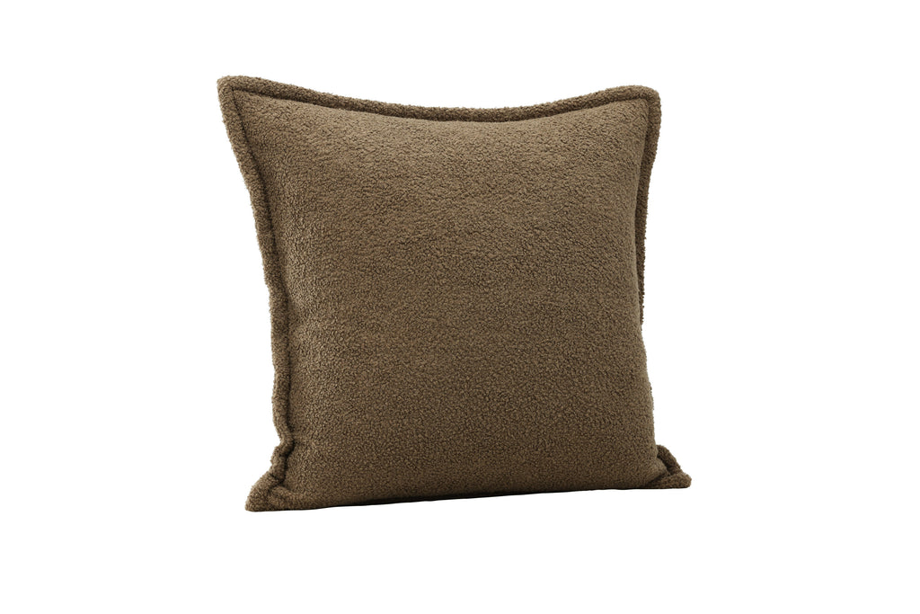 Tuva kuddfodral 60x60 cm brun teddy