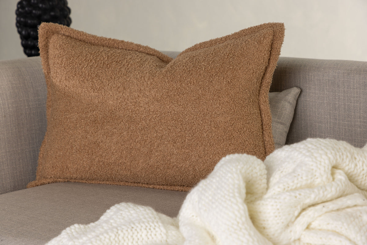 Tuva kuddfodral 40x60 cm beige teddy