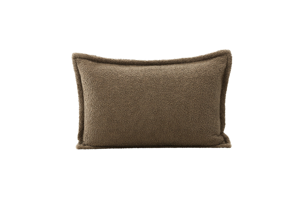 Tuva kuddfodral 40x60 cm brun teddy