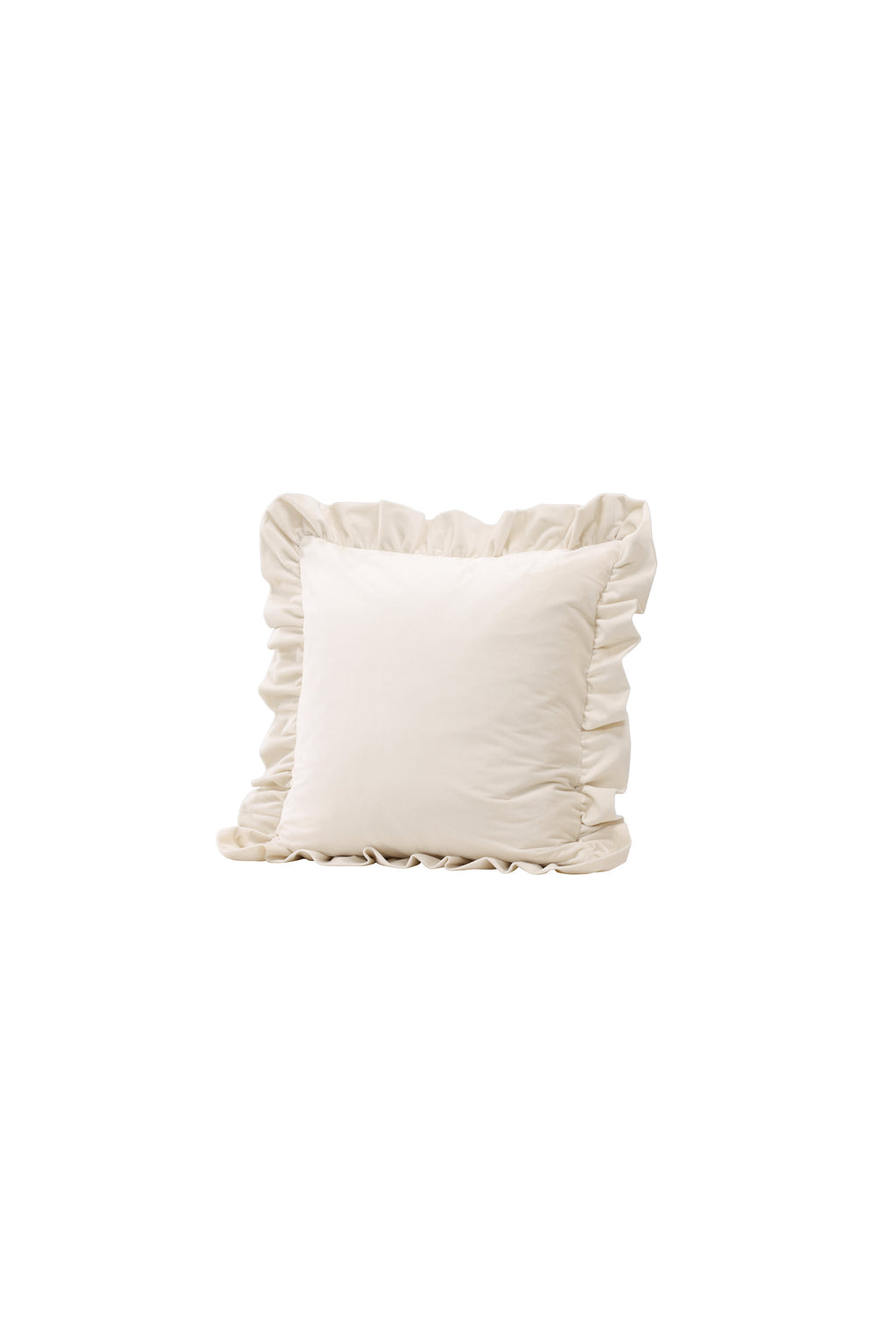 Hailey kuddfodral 50x50 cm vit polyestersammet