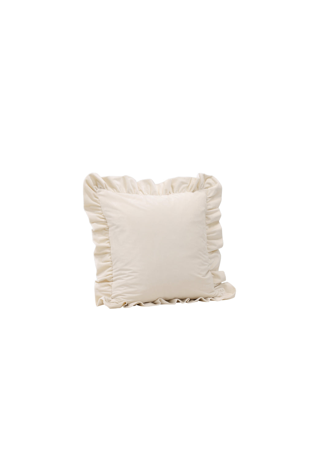Hailey kuddfodral 50x50 cm vit polyestersammet