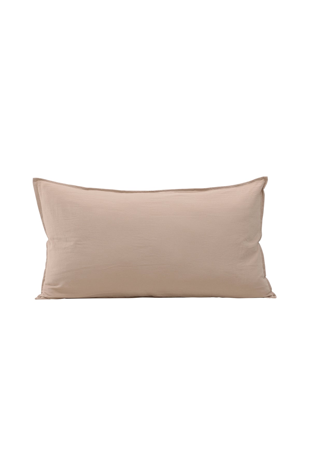 Ronja kuddfodral 50x90 cm beige tvättad bomull