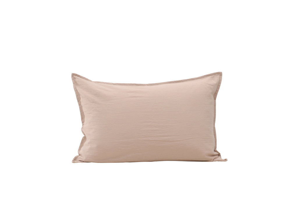 Ronja kuddfodral 40x60 cm beige tvättad bomull