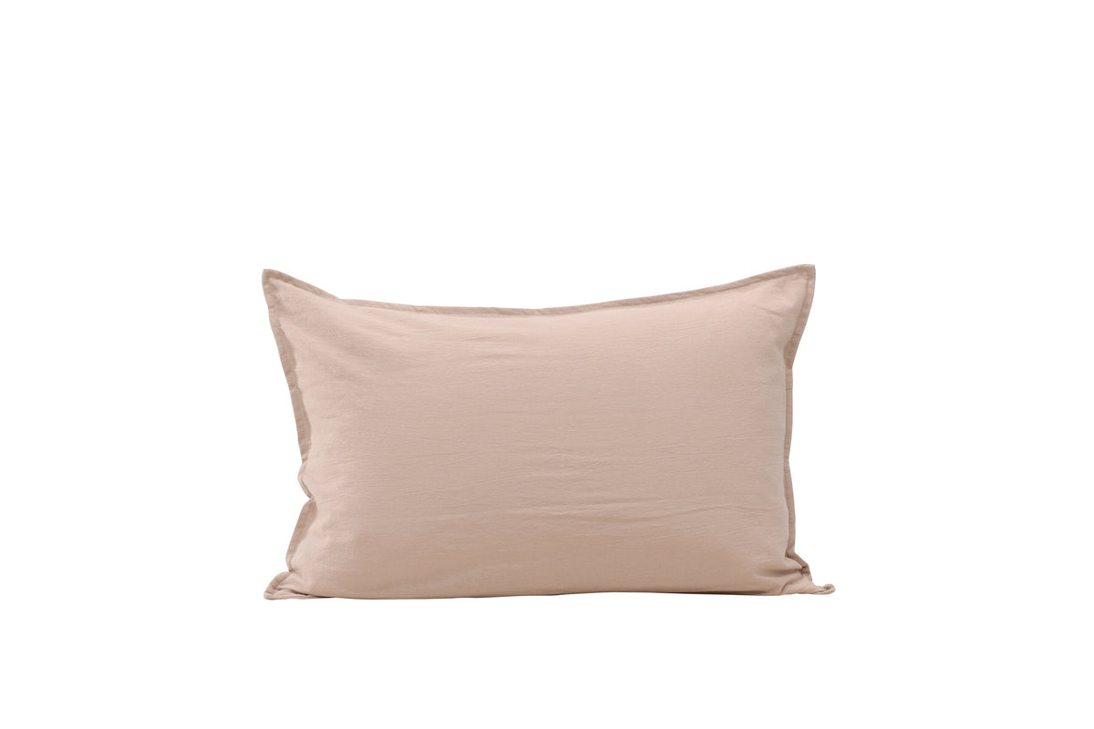 Ronja kuddfodral 40x60 cm beige tvättad bomull