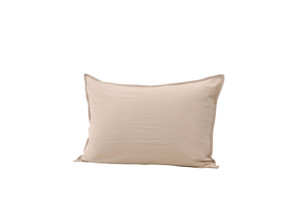 Ronja kuddfodral 40x60 cm beige tvättad bomull