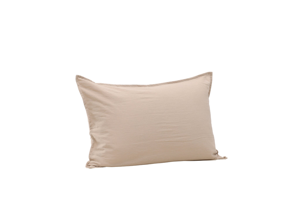 Ronja kuddfodral 40x60 cm beige tvättad bomull