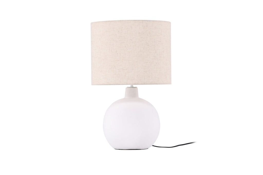 Torcello bordslampa vit/beige linne