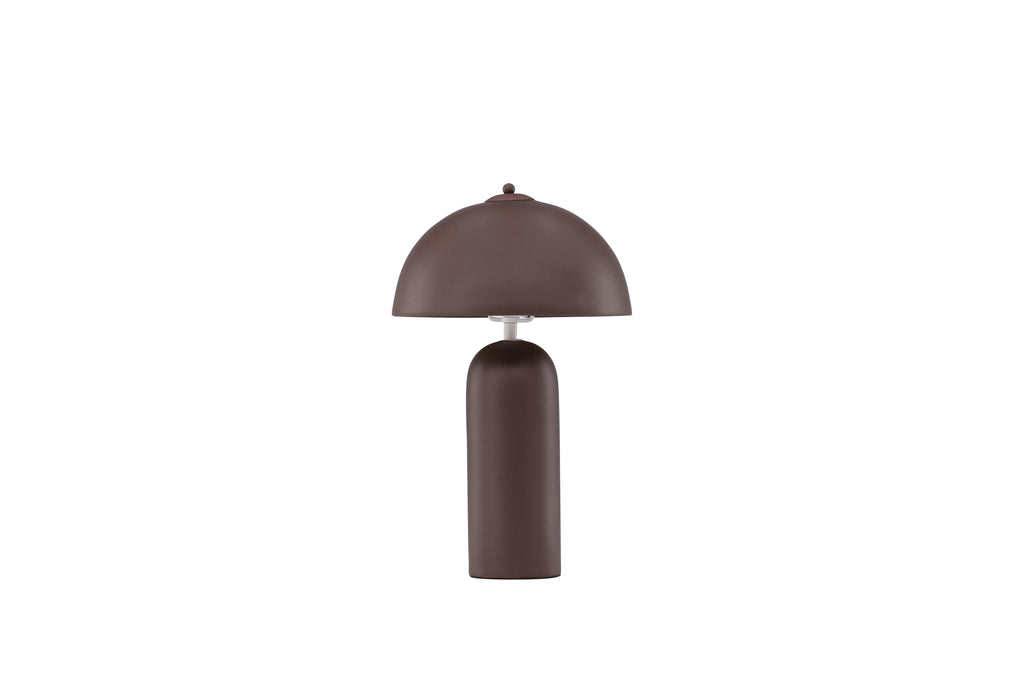 Corello bordslampa i brunt stål