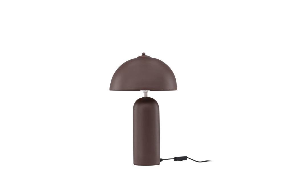 Corello bordslampa i brunt stål