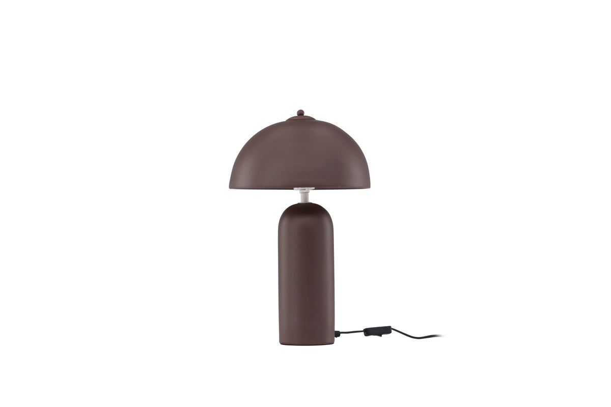 Corello bordslampa i brunt stål