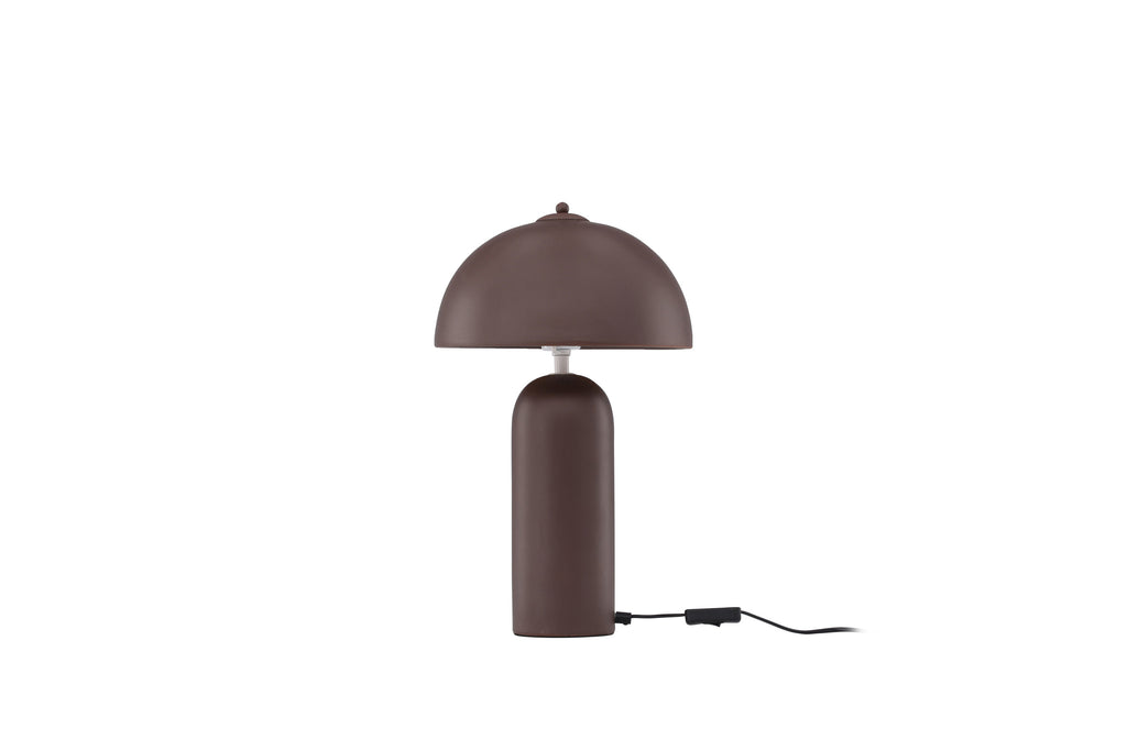 Corello bordslampa i brunt stål
