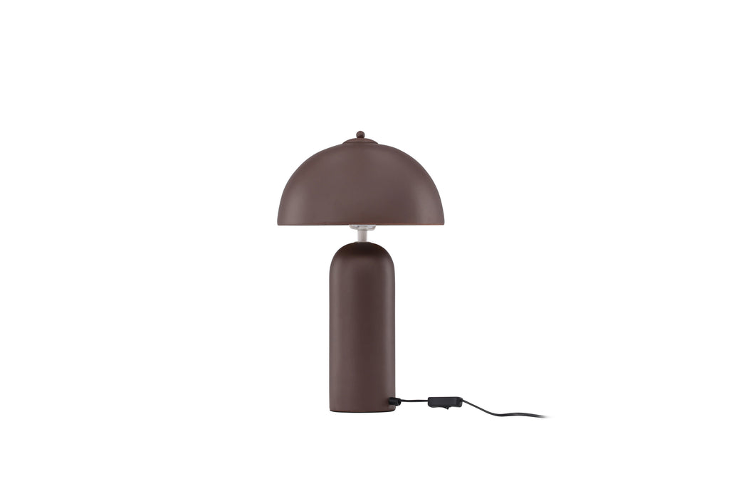 Corello bordslampa i brunt stål