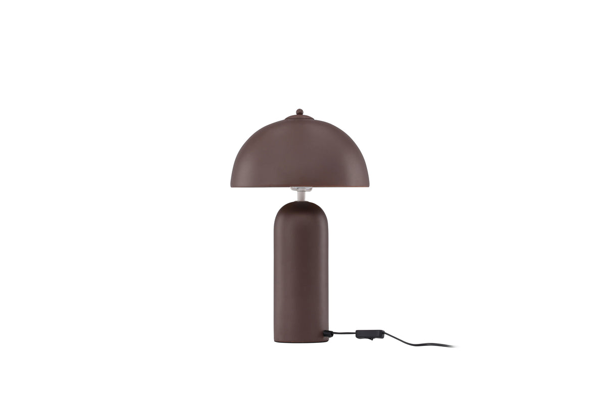 Corello bordslampa i brunt stål