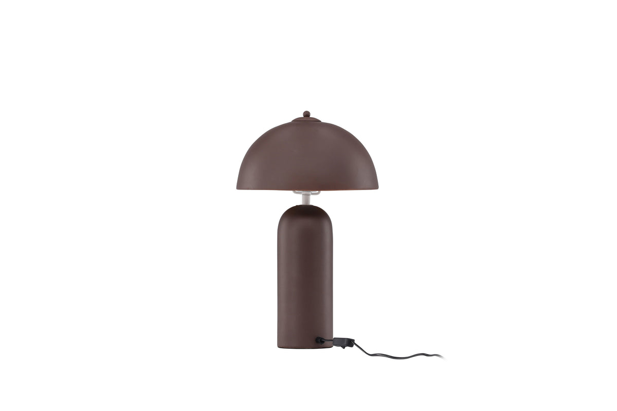 Corello bordslampa i brunt stål