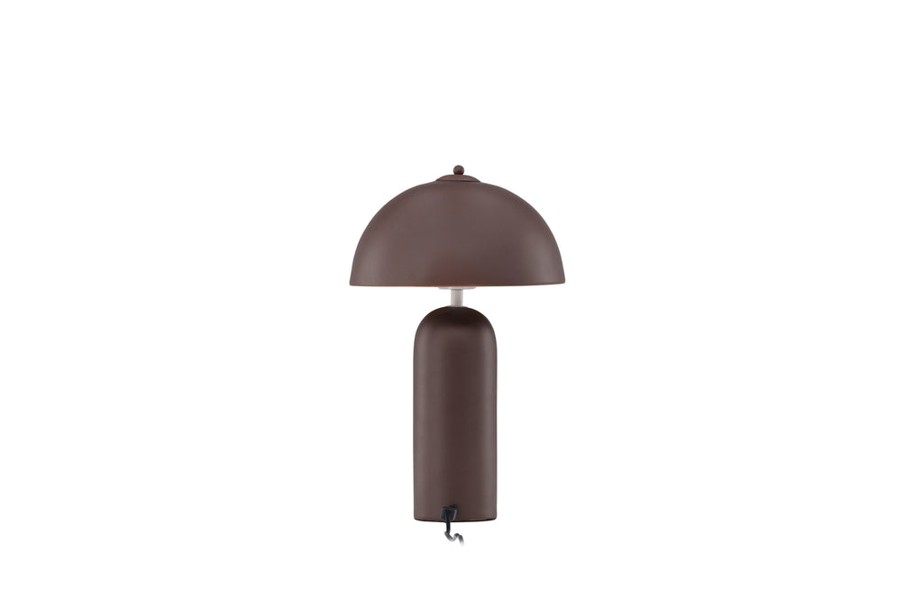 Corello bordslampa i brunt stål