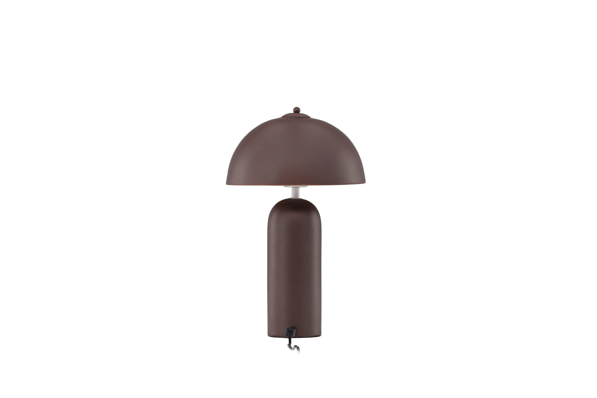 Corello bordslampa i brunt stål