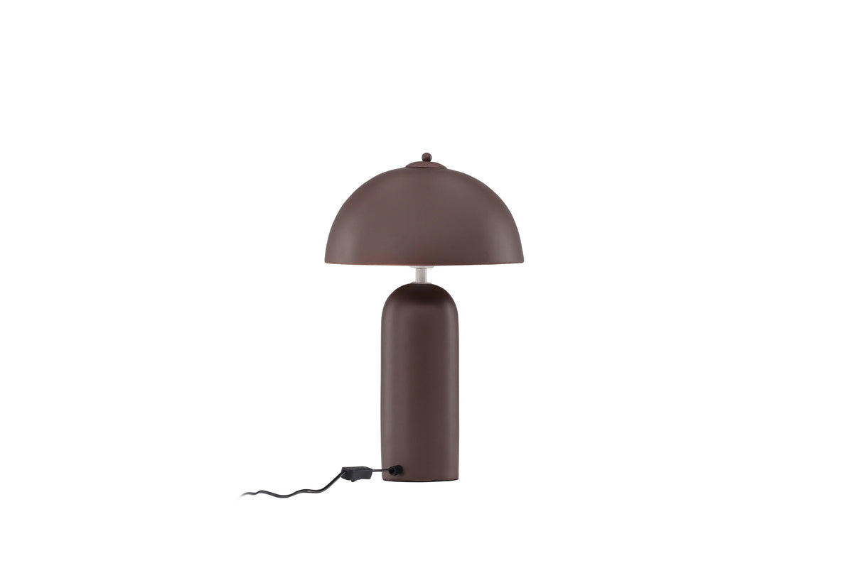 Corello bordslampa i brunt stål