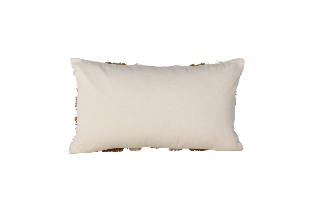 Ada kuddfodral 30x50 cm vitt/brunt