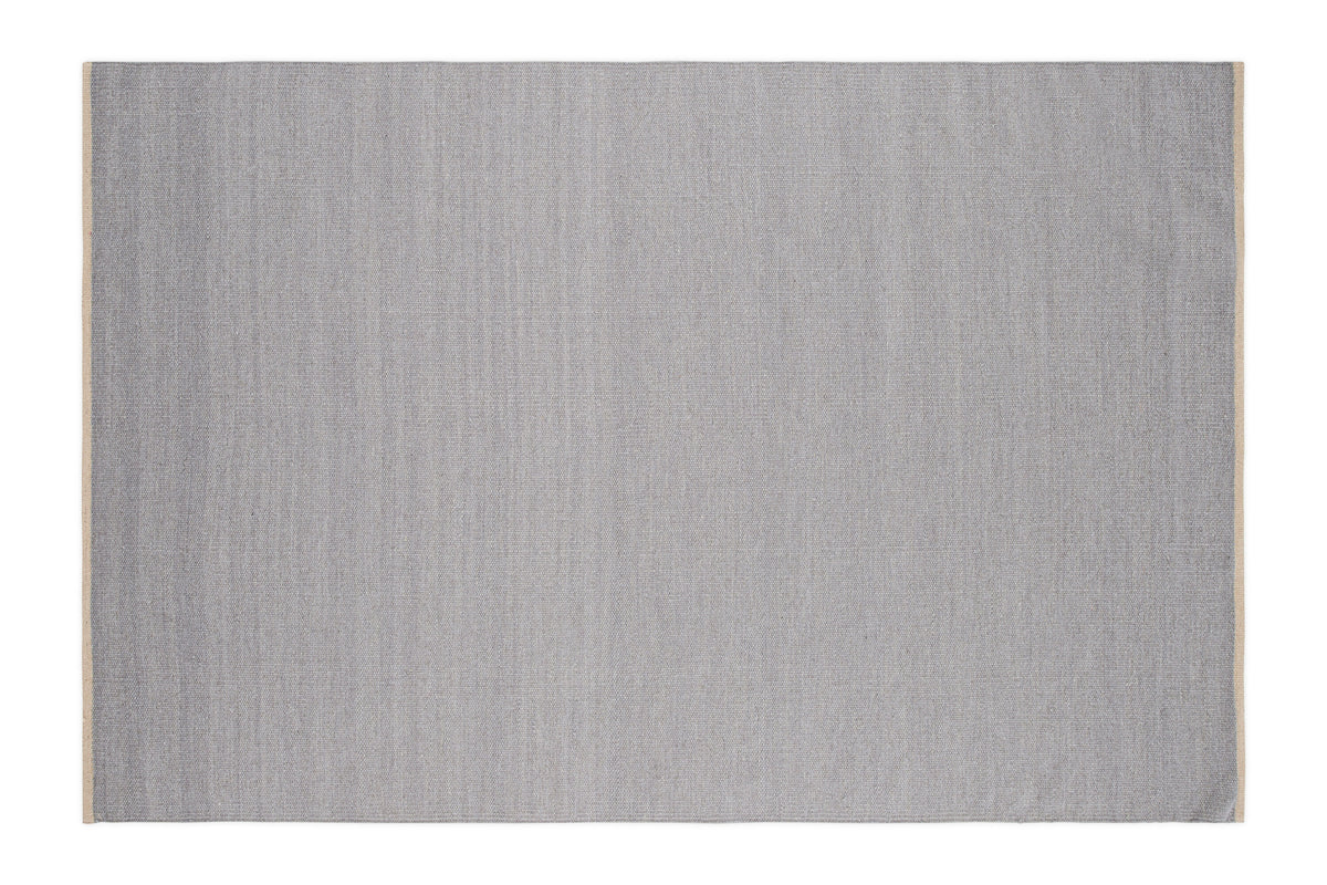 Jaipur ullmatta 200x300 cm ljusgrå