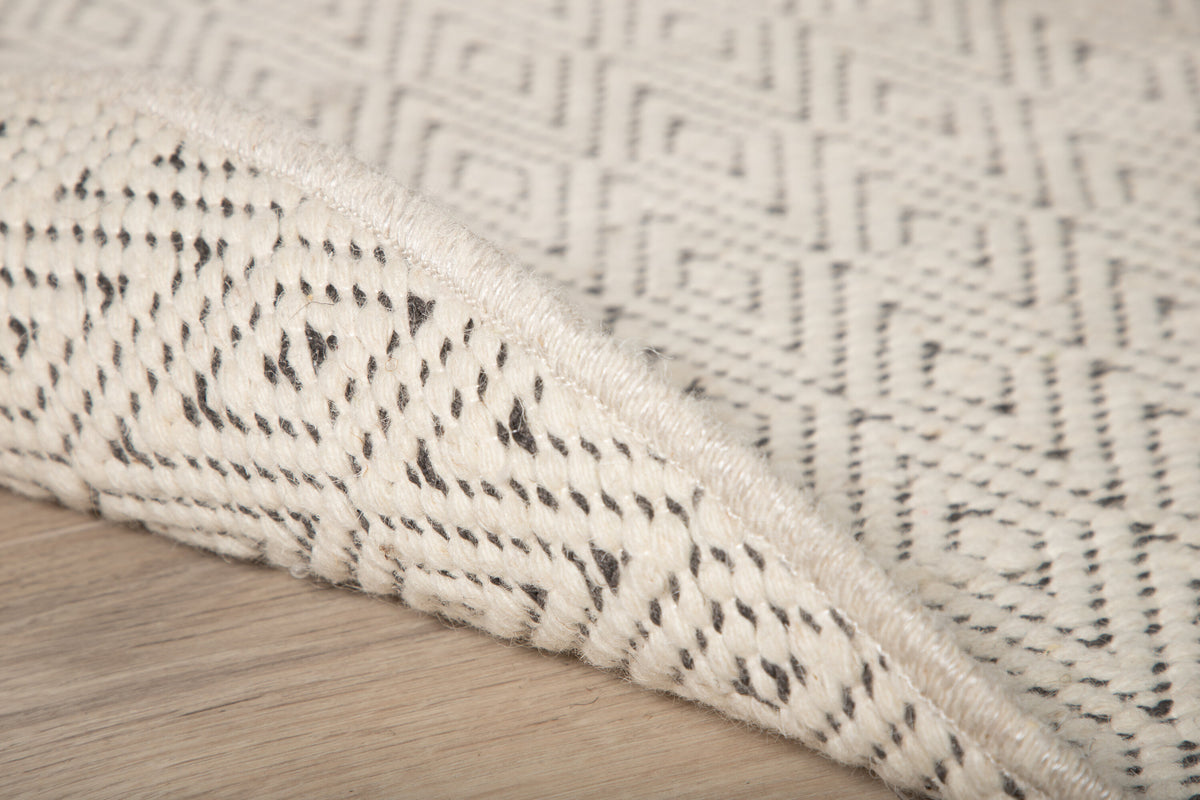 Julana ullmatta Ø200 cm beige