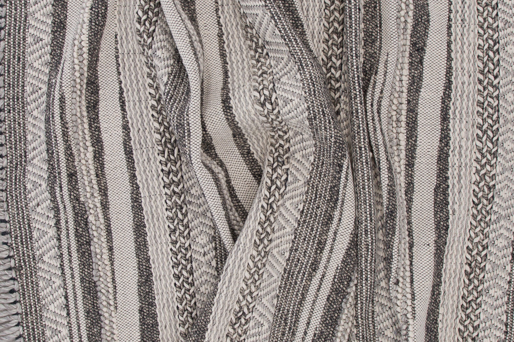 Alwar ullmatta 170x240 cm mörkgrå
