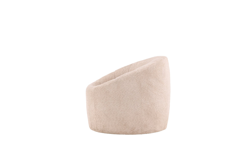 Warren fåtölj beige bouclé