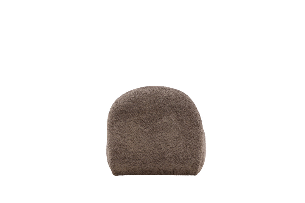 Omaha fåtölj brun bouclé