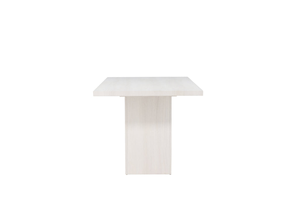 Olga matbord 200x75 cm vitlaserat