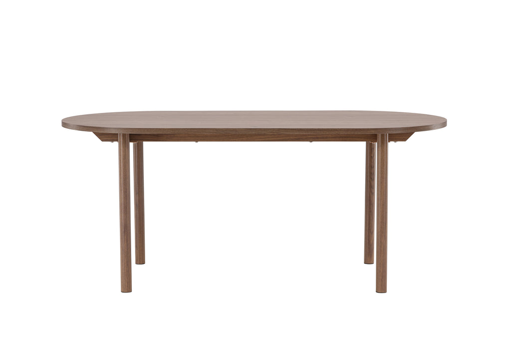 Andy ovalt matbord 180x75 naturfärgad MDF