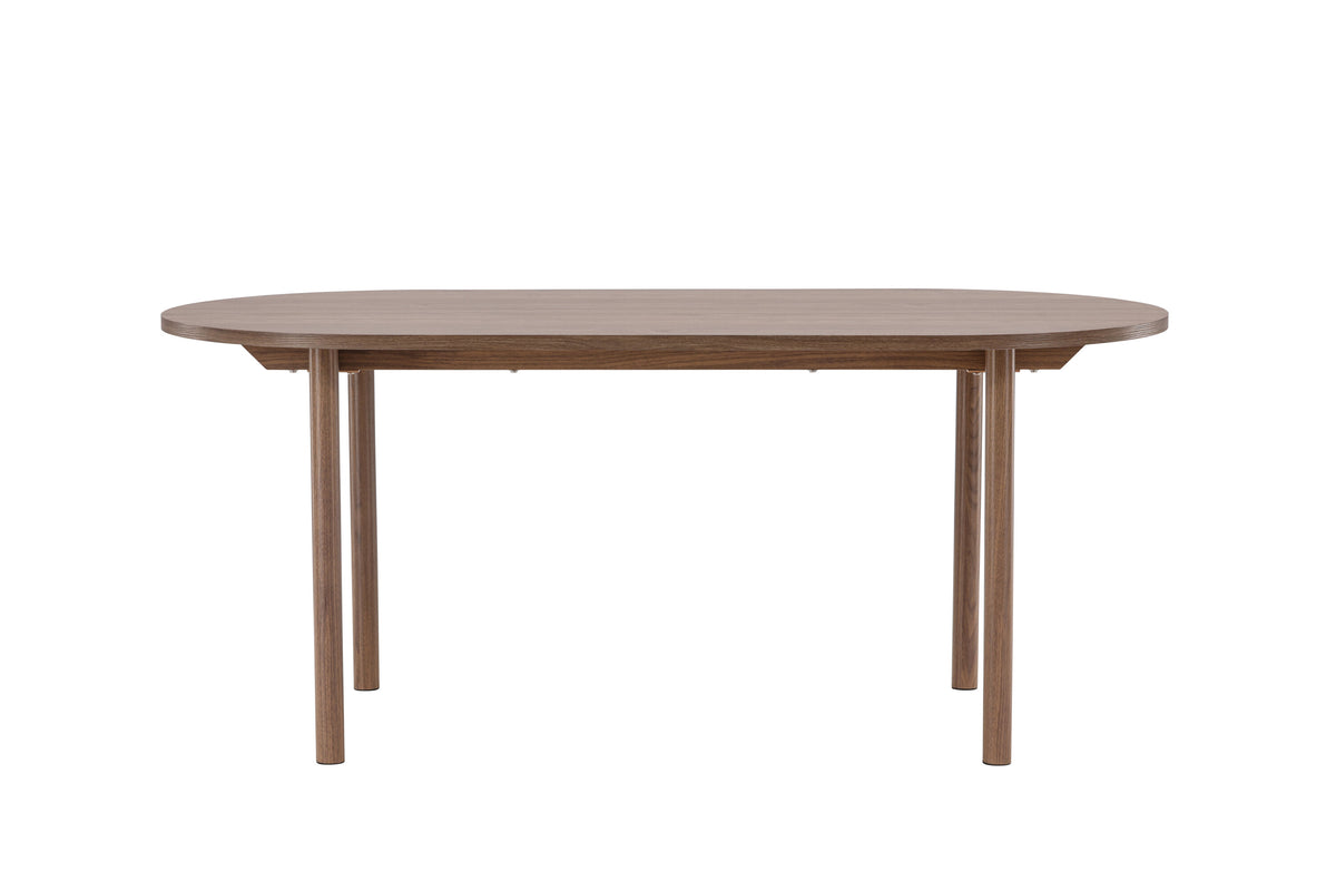 Andy ovalt matbord 180x75 naturfärgad MDF