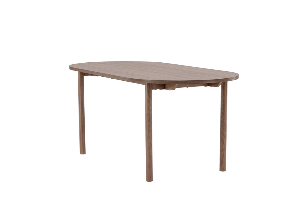 Andy ovalt matbord 180x75 naturfärgad MDF