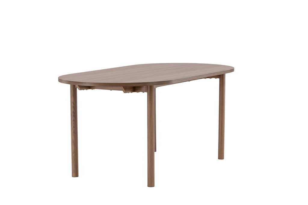 Andy ovalt matbord 180x75 naturfärgad MDF