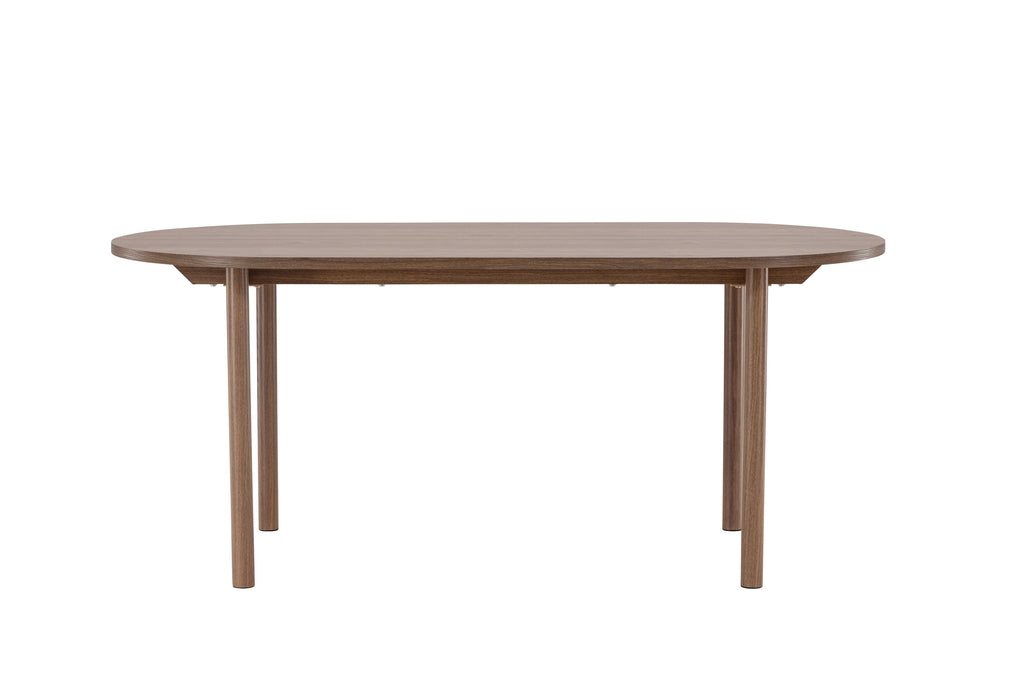 Andy ovalt matbord 180x75 naturfärgad MDF