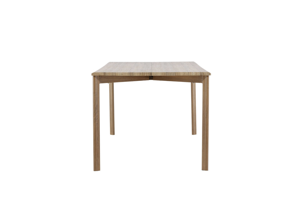 Damon matbord 200x75 cm vitlaserat