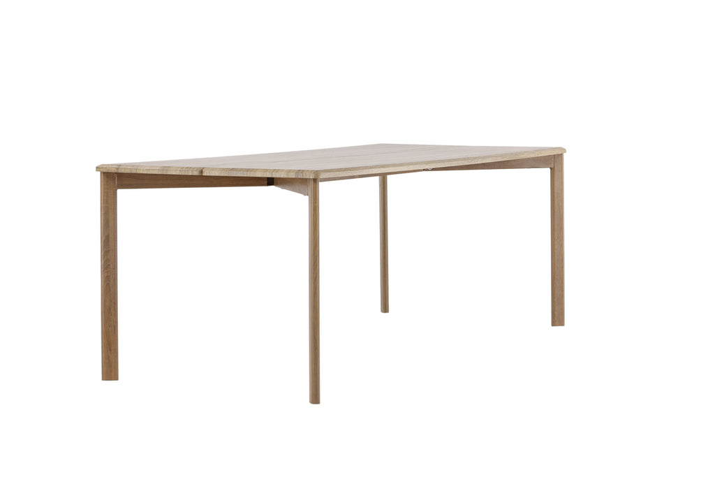 Damon matbord 200x75 cm vitlaserat