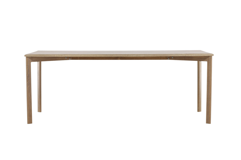 Damon matbord 200x75 cm vitlaserat