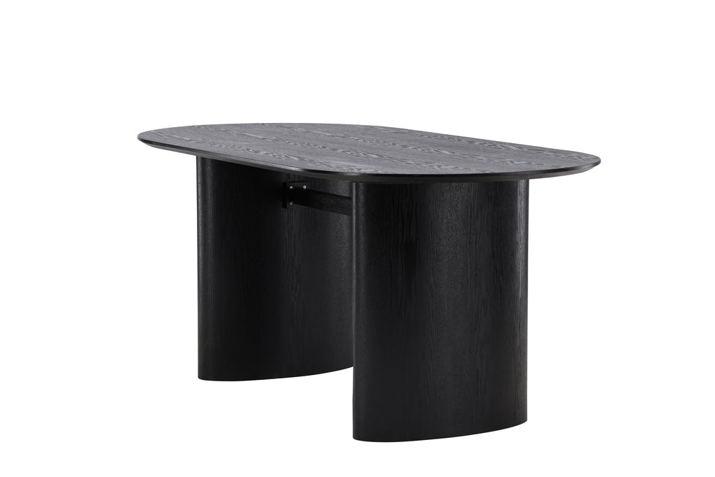 Isolde matbord 180x75 cm svart MDF
