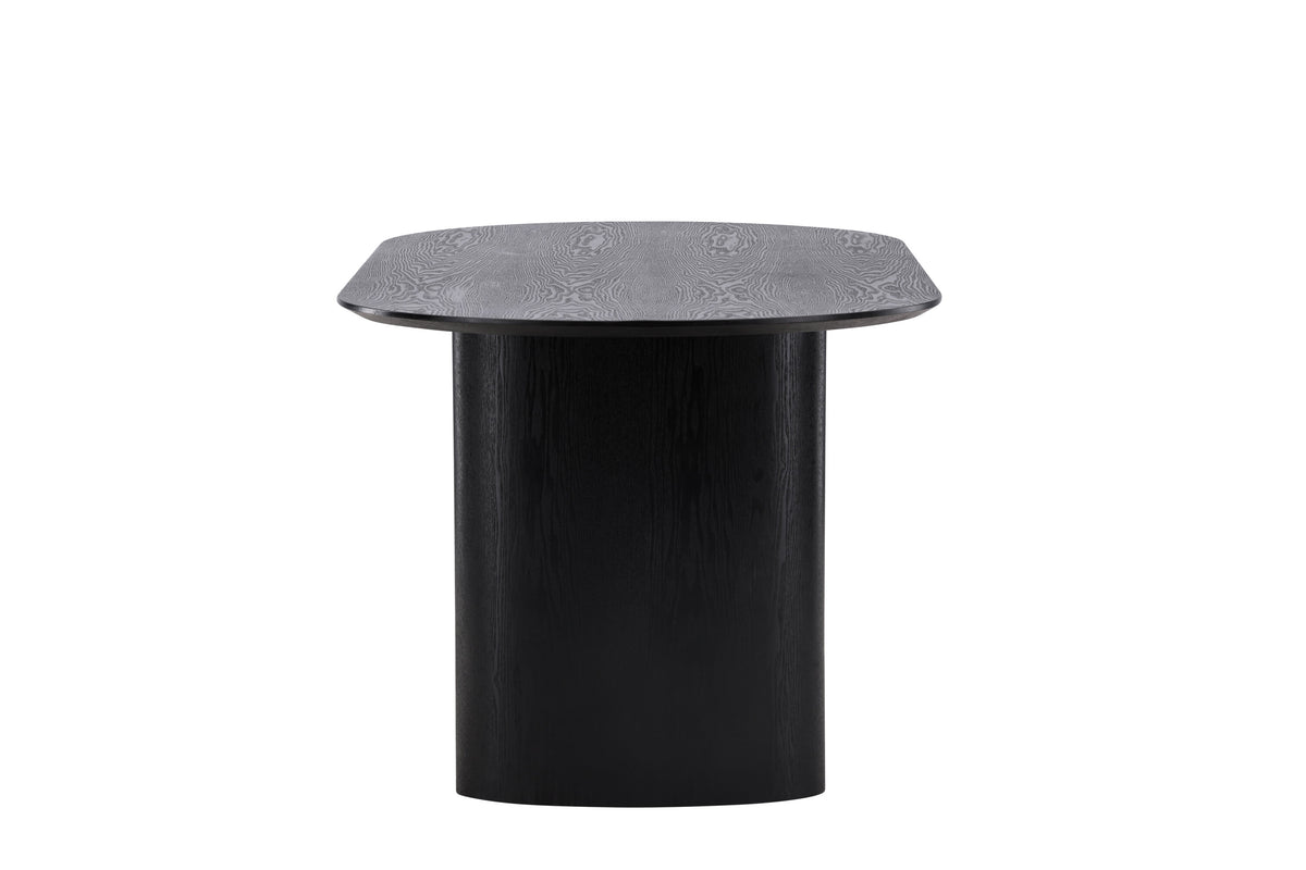 Isolde matbord 180x75 cm svart MDF