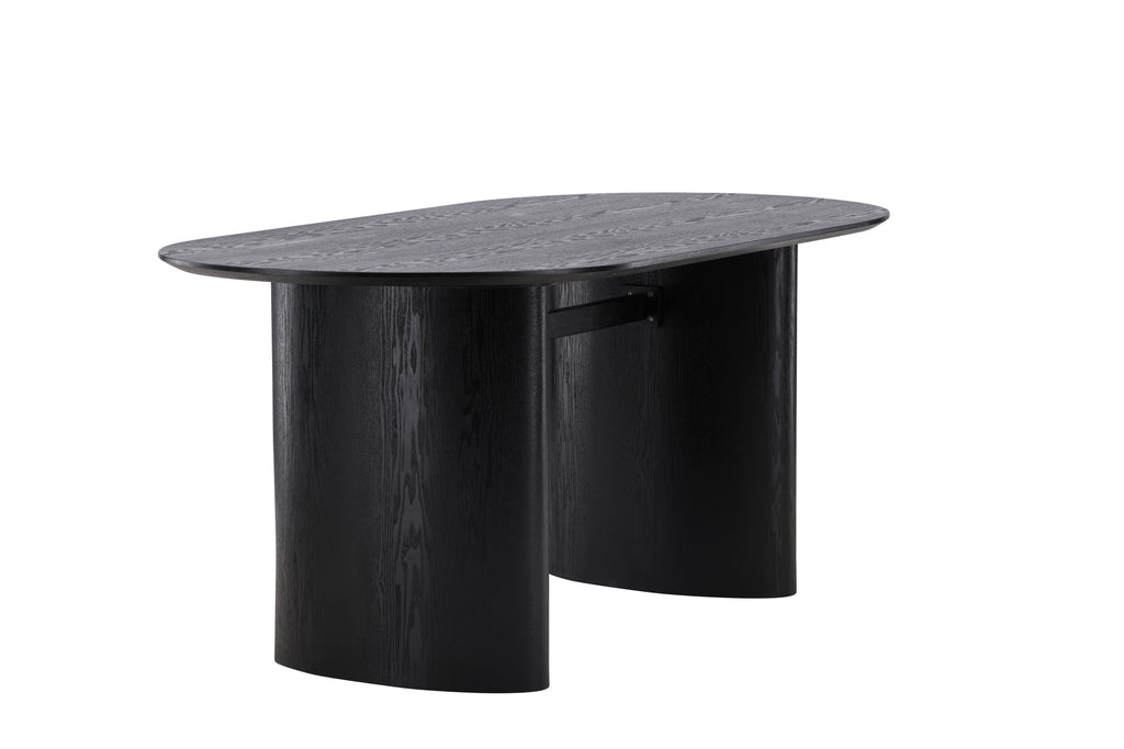 Isolde matbord 180x75 cm svart MDF