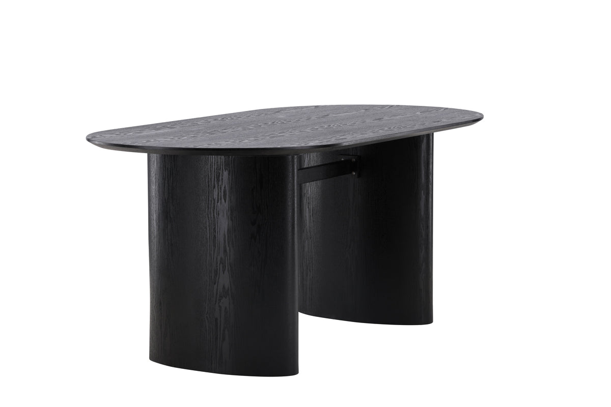 Isolde matbord 180x75 cm svart MDF