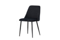 Night matstol 2-pack svart sammet