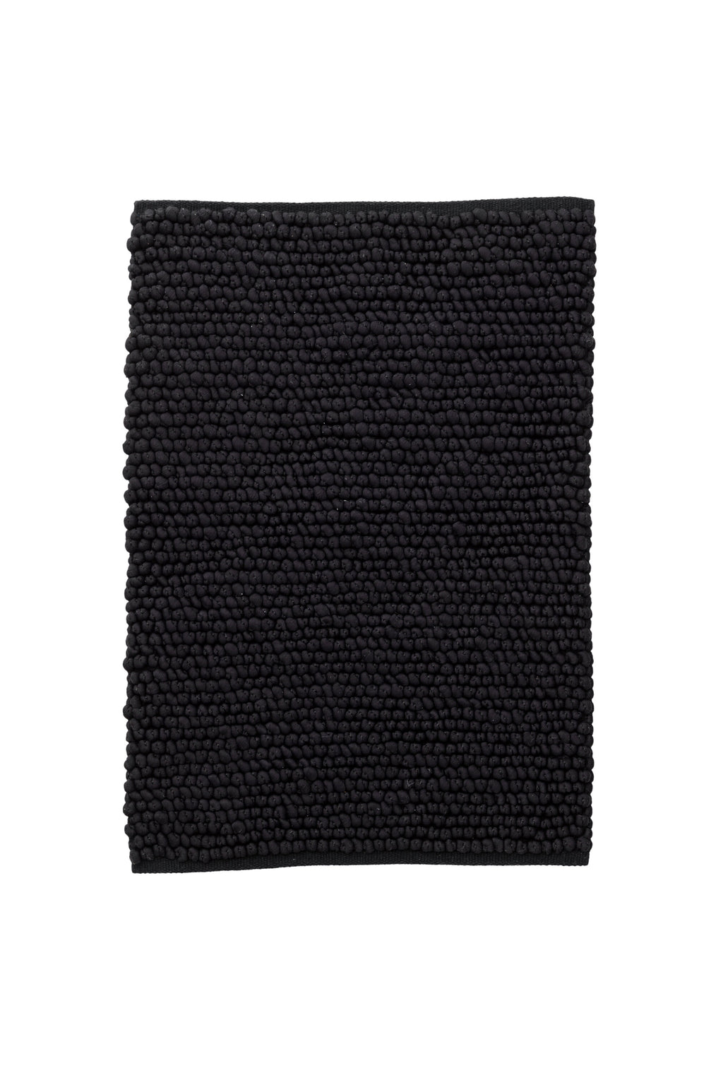 Wilmer badrumsmatta 50x80 cm svart polyester och bomull