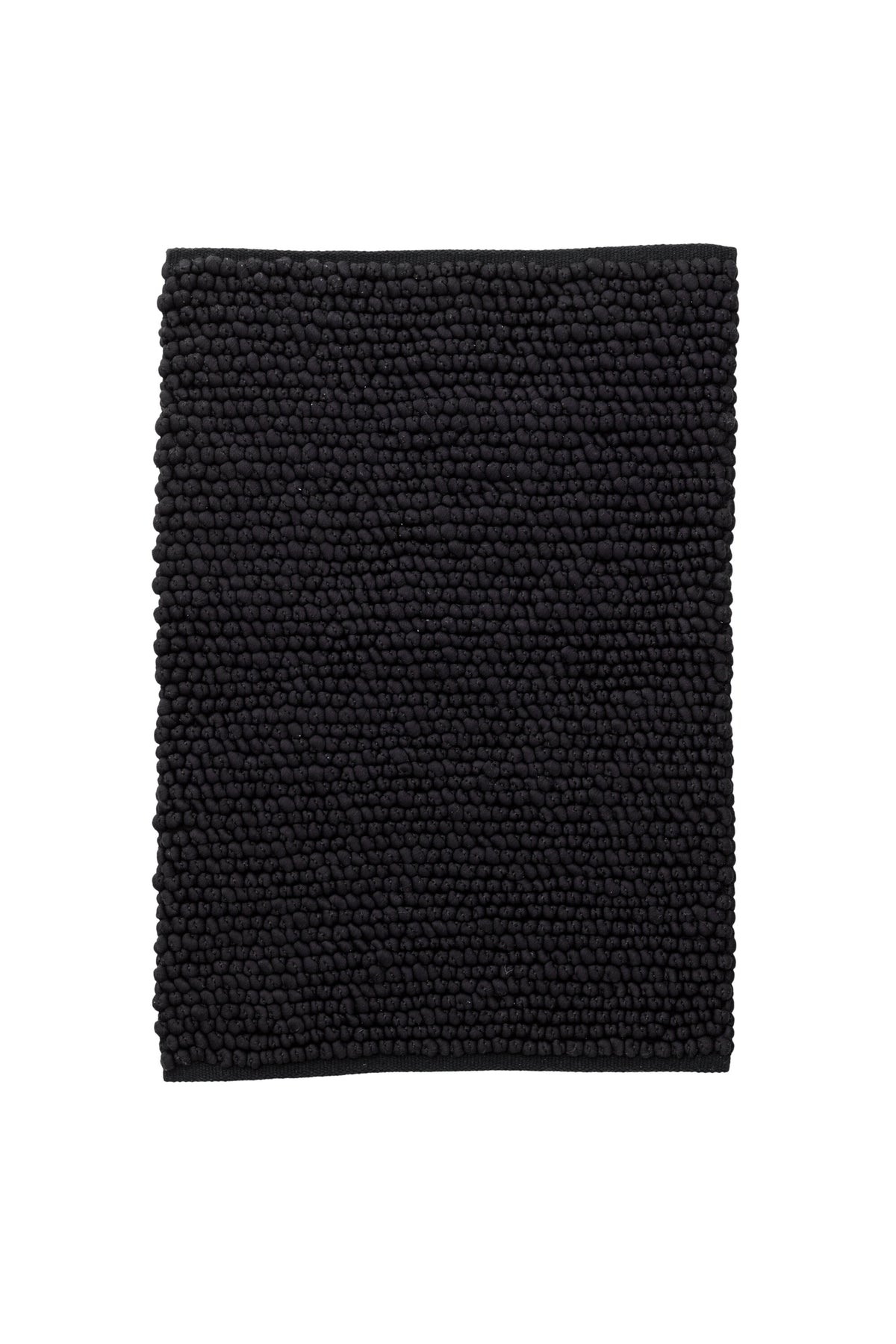 Wilmer badrumsmatta 50x80 cm svart polyester och bomull