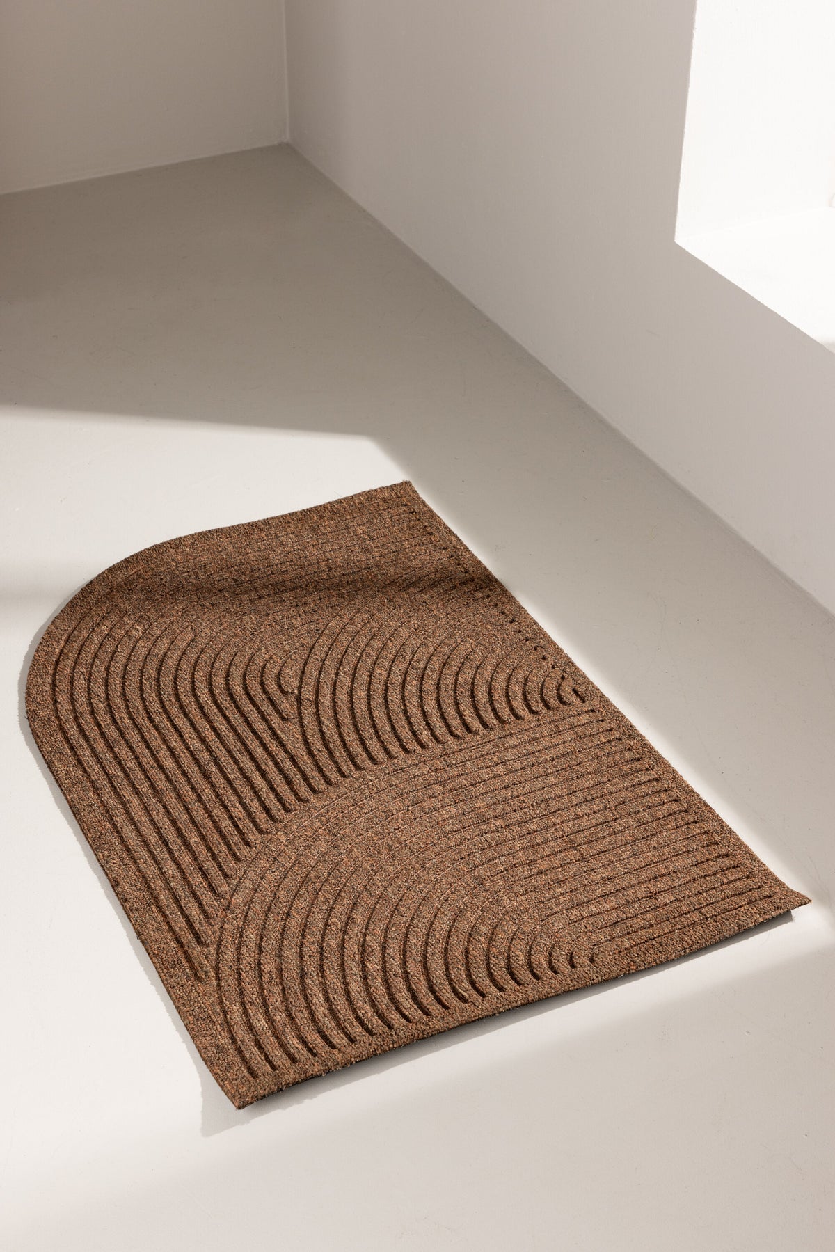 Valentino dörrmatta 60x90 cm natur/svart