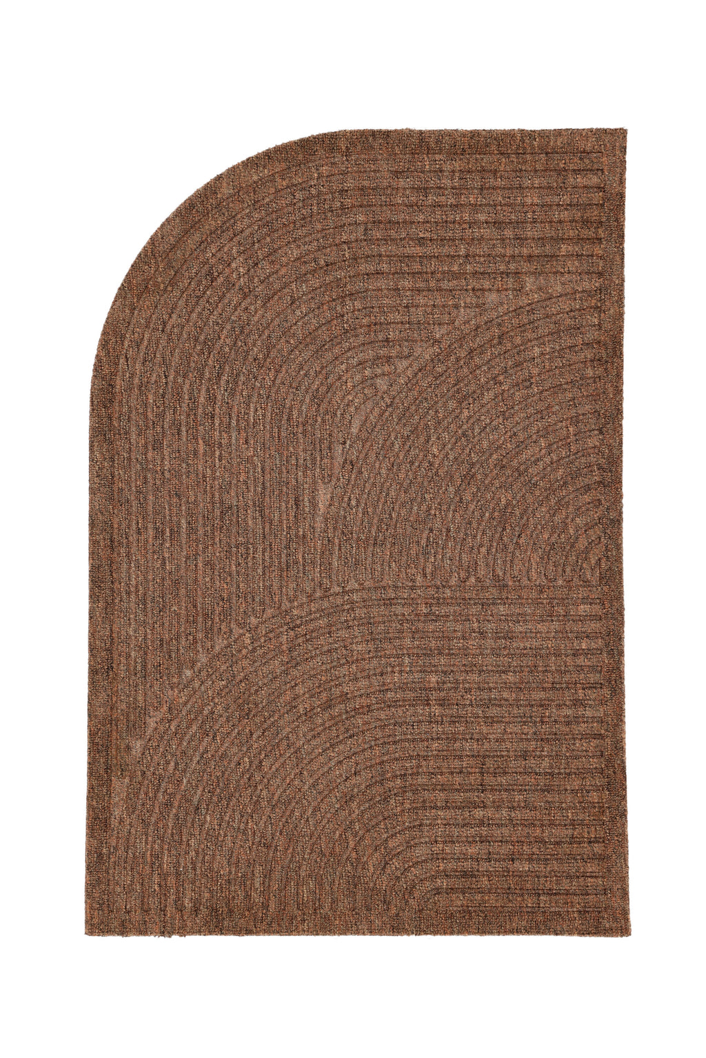 Valentino dörrmatta 60x90 cm natur/svart